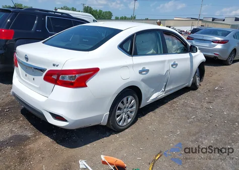 2017 Nissan Sentra Sv из США, поврежденный, VIN 3N1AB7AP2HY331301